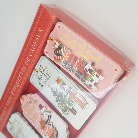 🎅🏼12 pcs 3D Holiday Gift Tags From To 1.85" x 3.75" Inch. Approx. - Picture 11 of 17